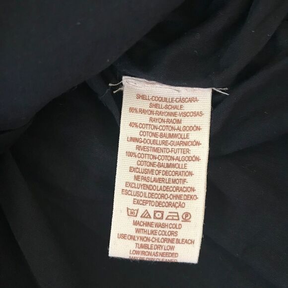 FREE PEOPLE Off The Shoulder Babydoll Tiered Mini Dress Embroidered Black XS New - Picture 12 of 13